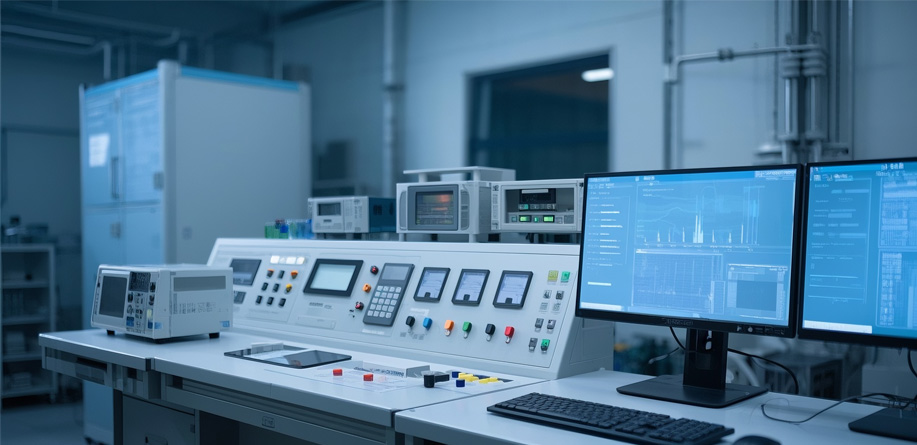 宽频测量子站系统